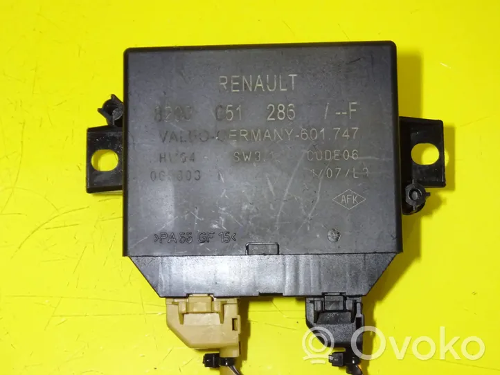 Renault Laguna II Centralina/modulo sensori di parcheggio PDC 8200051286F