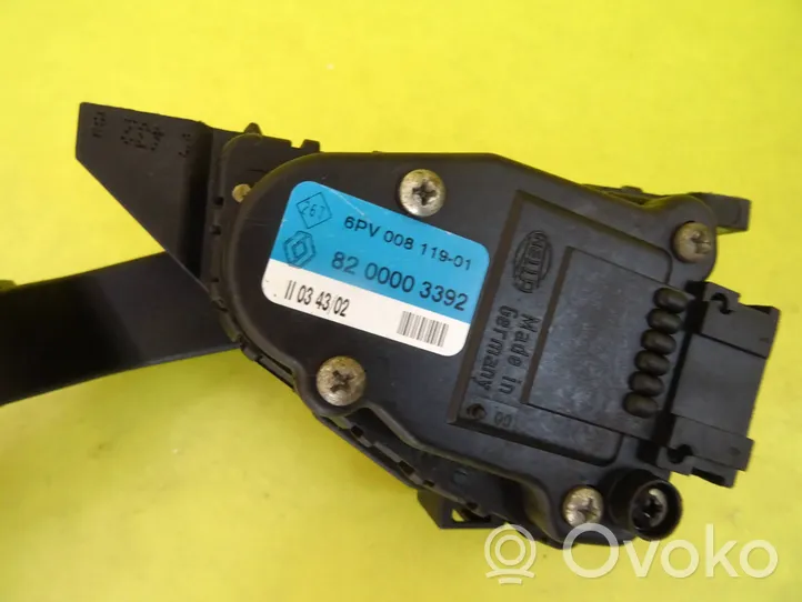 Renault Laguna II Pedale dell’acceleratore 8200003392