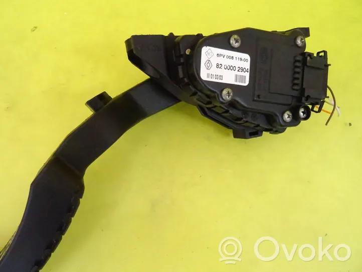 Renault Laguna II Accelerator throttle pedal 8200002904