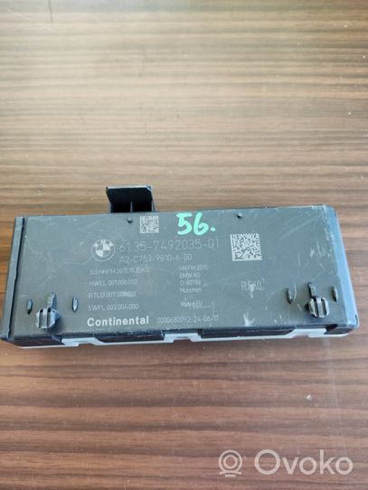 BMW 2 F46 Sterownik / Moduł elektrycznej klapy tylnej / bagażnika 7492035