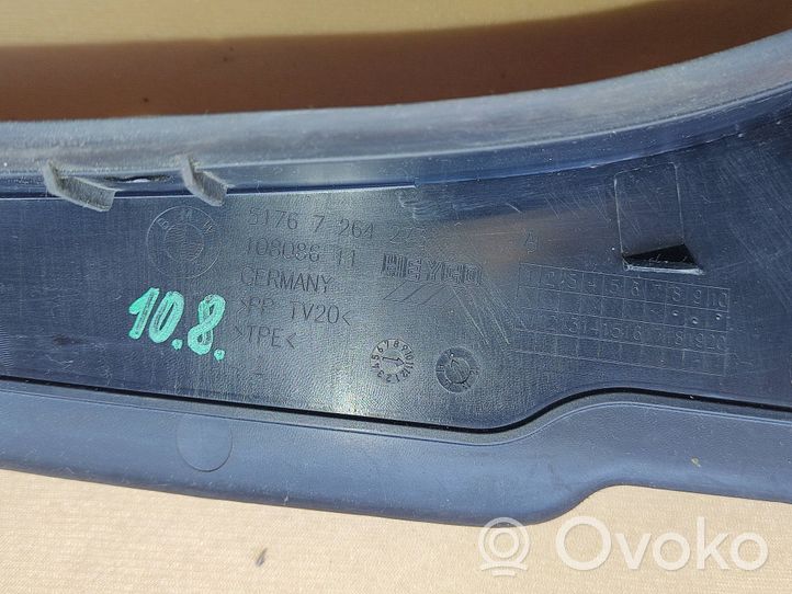 BMW 3 F30 F35 F31 Rivestimento dell’estremità del parafango 7264273