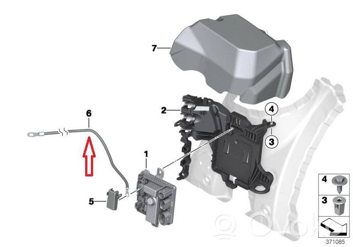 BMW 4 F36 Gran coupe Altro tipo di cablaggio 7625998