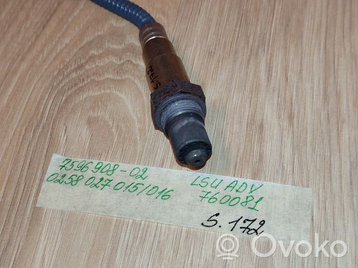 BMW 2 F22 F23 Sonde lambda 7596908