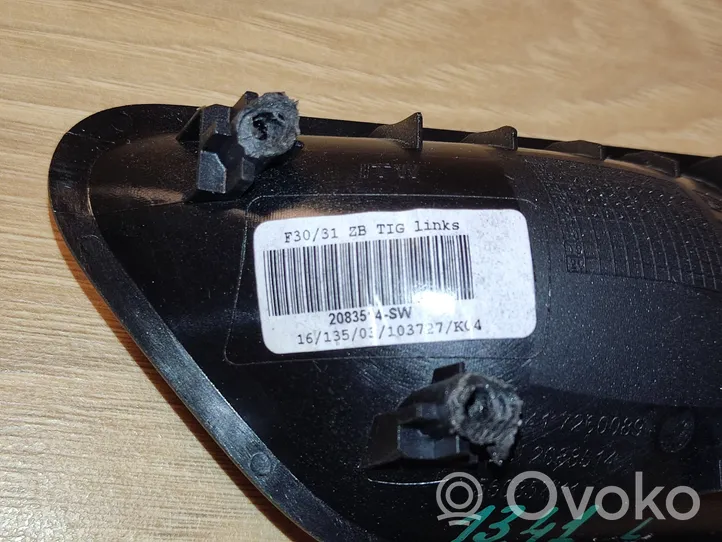 BMW 3 F30 F35 F31 Maniglia interna per portiera anteriore 7260089