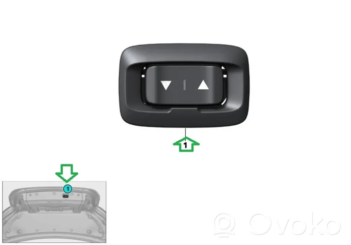 BMW M4 F82 F83 Interrupteur, bouton de toit ouvrant 9303958