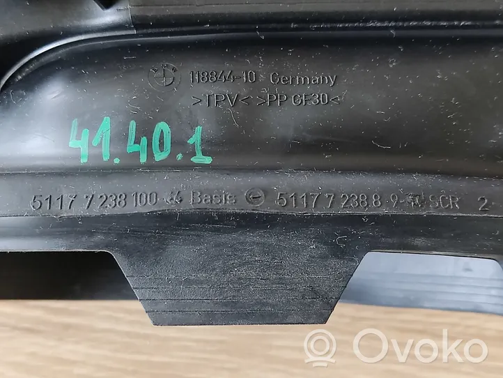 BMW 3 F30 F35 F31 Крышка топливного бака 7238100