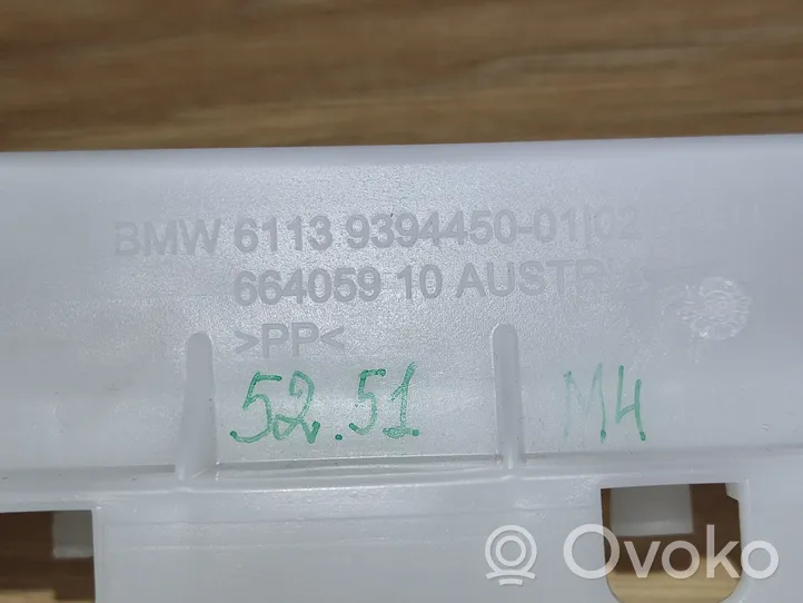 BMW M4 F82 F83 Kita centrinė konsolės (tunelio) detalė 9394450