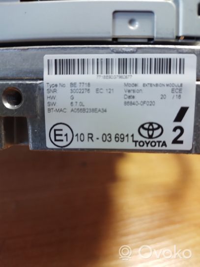Toyota RAV 4 (XA40) Radio / CD/DVD atskaņotājs / navigācija 8614042340