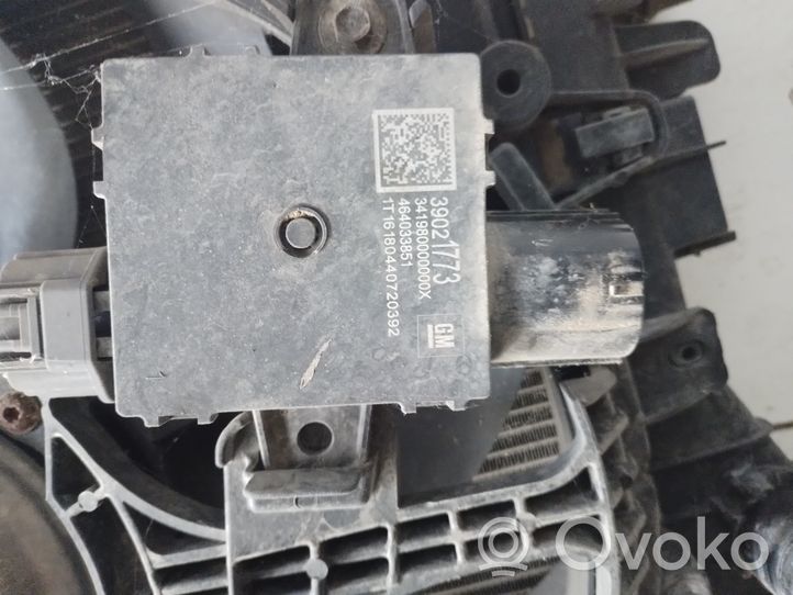 Opel Corsa E Set del radiatore 