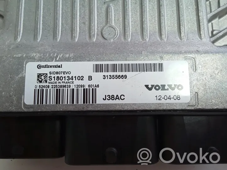 Volvo S60 Moottorin ohjainlaite/moduuli (käytetyt) 31355669