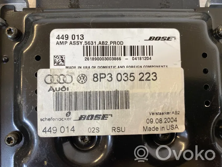 Audi A3 S3 8P Wzmacniacz audio 8P3035223
