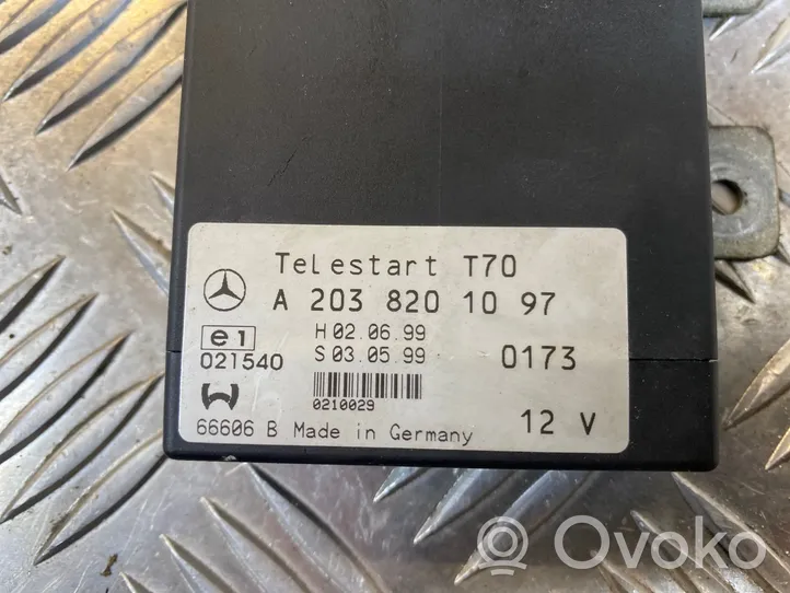 Mercedes-Benz E W211 Puhelimen käyttöyksikkö/-moduuli A2038201097