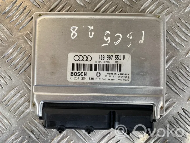 Audi A6 S6 C5 4B Engine control unit/module 4D0907551P