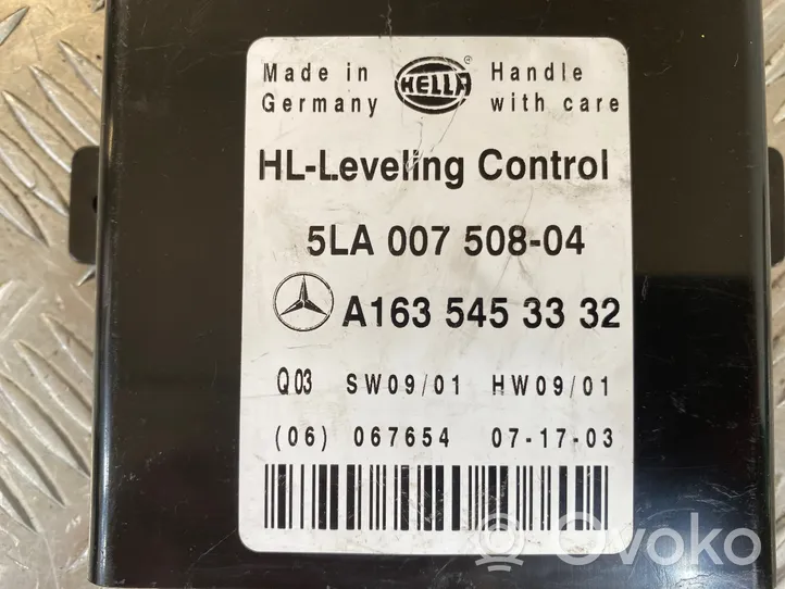 Mercedes-Benz ML W163 Модуль фонарей A1635453332