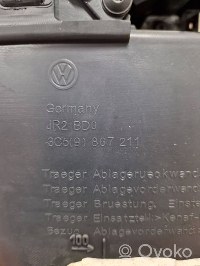 Volkswagen PASSAT B6 Takaoven verhoilu 3C59867211