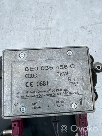 Audi A6 S6 C6 4F Antenos stiprintuvas 8E0035456C