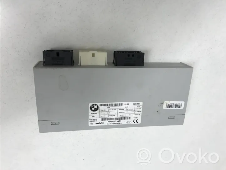 BMW 5 GT F07 Sterownik / Moduł elektrycznej klapy tylnej / bagażnika 7284597