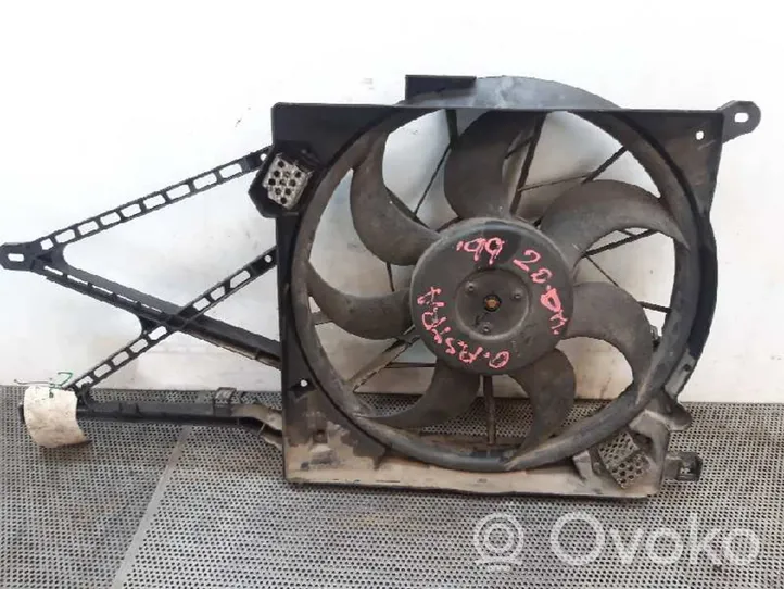 Opel Astra G Ventilatore di raffreddamento elettrico del radiatore 