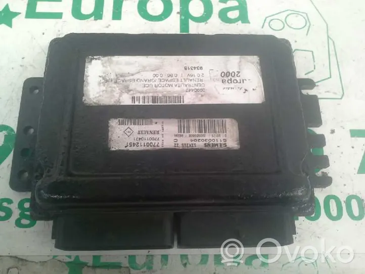 Renault Espace III Engine control unit/module 7700112451