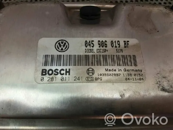 Volkswagen Polo Calculateur moteur ECU 0281011241