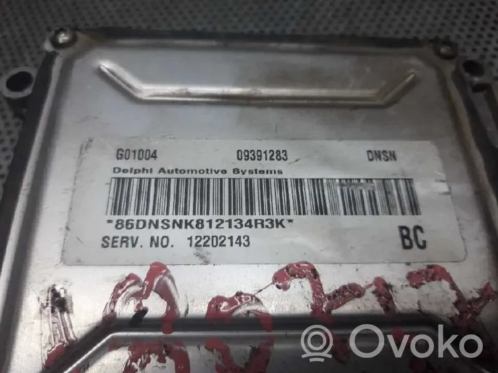 Opel Astra G Engine control unit/module 09391283