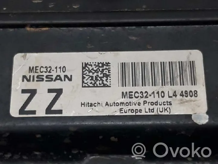 Nissan Micra Centralina/modulo del motore MEC32110