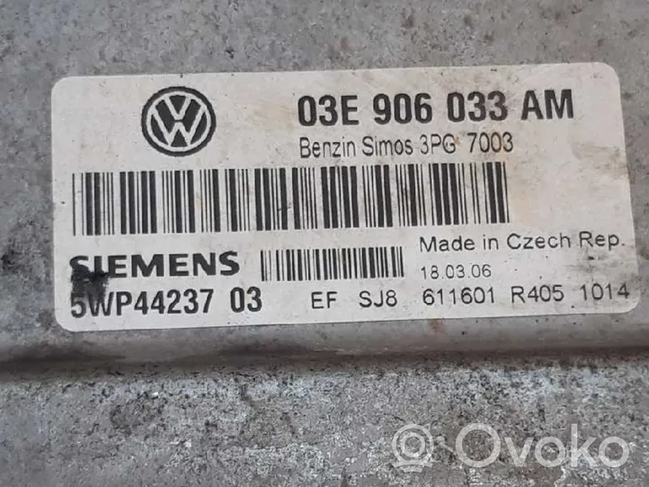 Seat Ibiza III (6L) Sterownik / Moduł ECU 03E906033AM