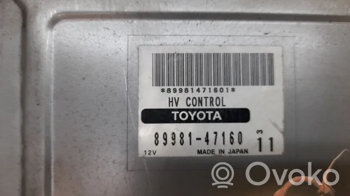 Toyota Prius (XW20) Altre centraline/moduli 8998147160