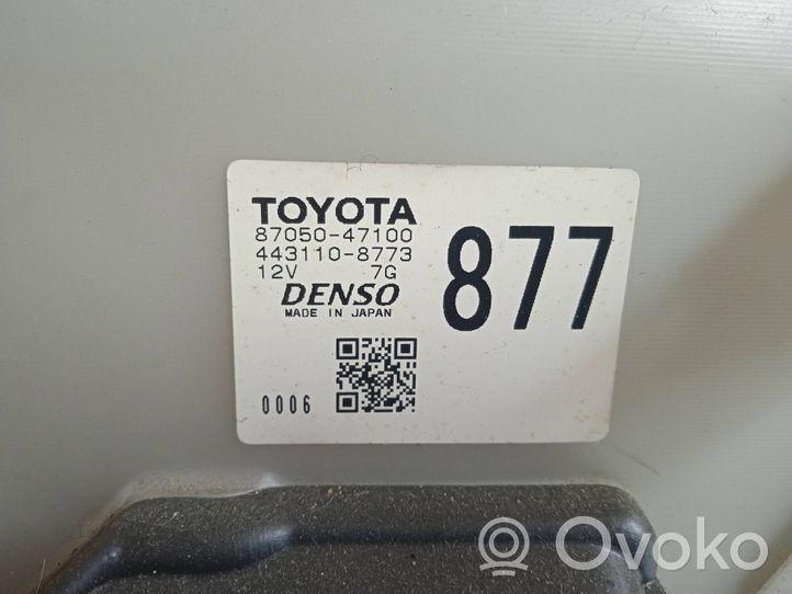 Toyota Prius (XW20) Sisälämmityksen ilmastoinnin korin kokoonpano 4431108773