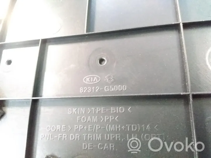 KIA Niro Rivestimento del pannello della portiera anteriore 82312G5000
