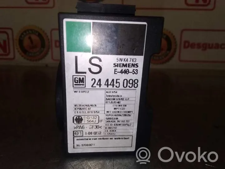 Opel Corsa C Imobilaizerio valdymo blokas 24445098