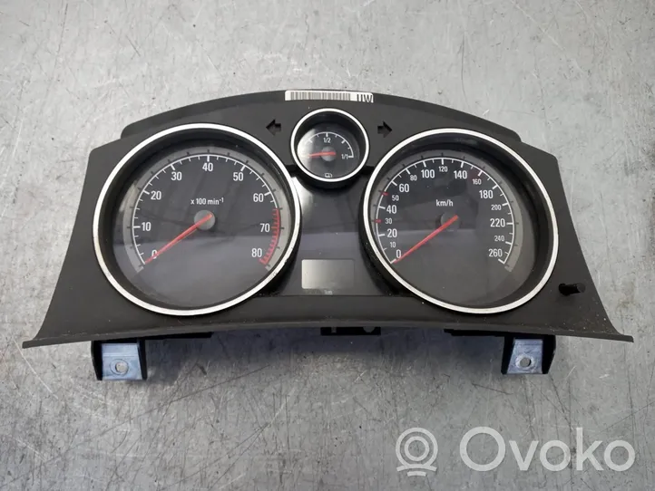 Opel Astra H Compteur de vitesse tableau de bord 13267566