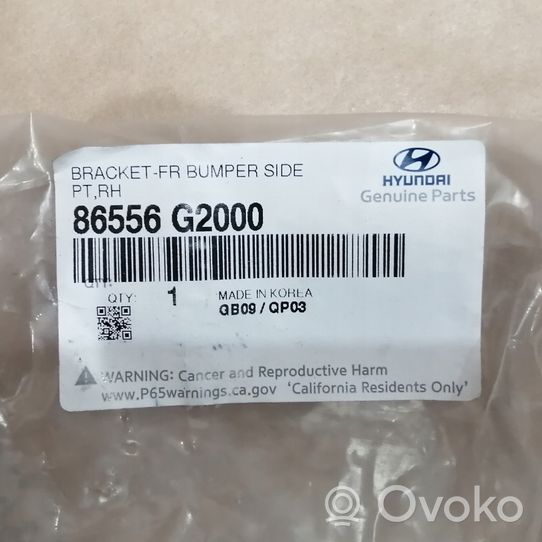 Hyundai Ioniq Priekinis laikiklis bamperio 86556G2000