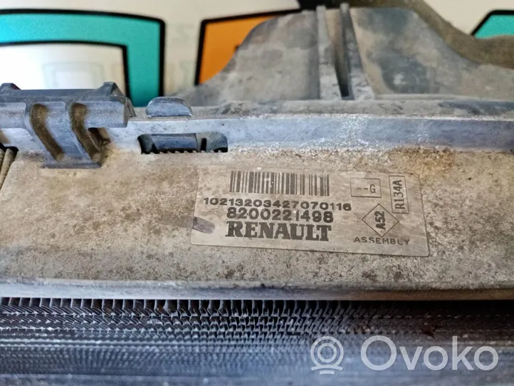 Renault Clio III Radiateur condenseur de climatisation 8200221498