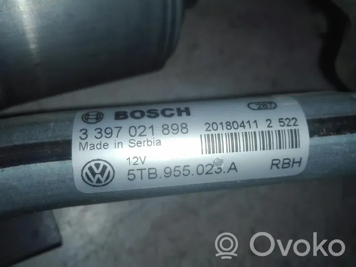 Volkswagen Touran II Mechanizm i silniczek wycieraczek szyby przedniej / czołowej 333397021898