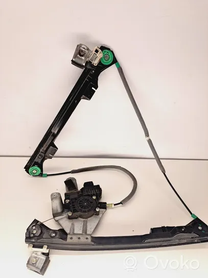 Jaguar X-Type Rear door window regulator with motor 0130821946