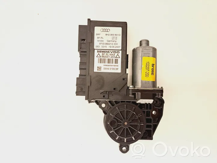 Audi A4 S4 B7 8E 8H Motorino alzacristalli della portiera anteriore 8H2959801D