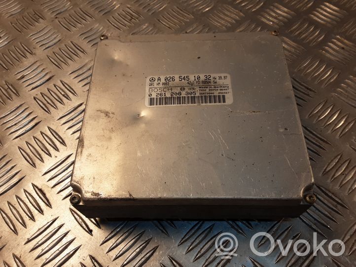 Mercedes-Benz E W124 Calculateur moteur ECU 0261206305