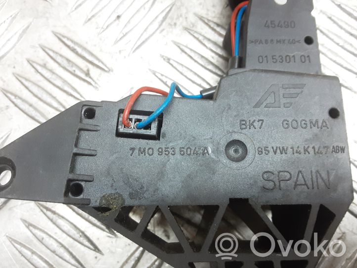 Volkswagen Sharan Sound control switch 7M0953504A