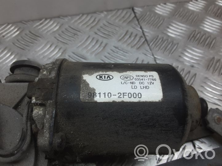 KIA Cerato Mechanizm wycieraczek szyby przedniej / czołowej 981102F000