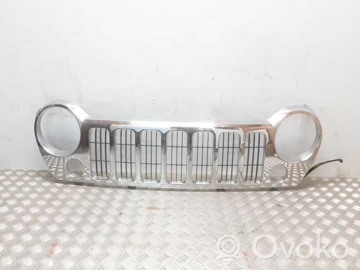 Jeep Cherokee Grille calandre supérieure de pare-chocs avant 5JJ85TRME