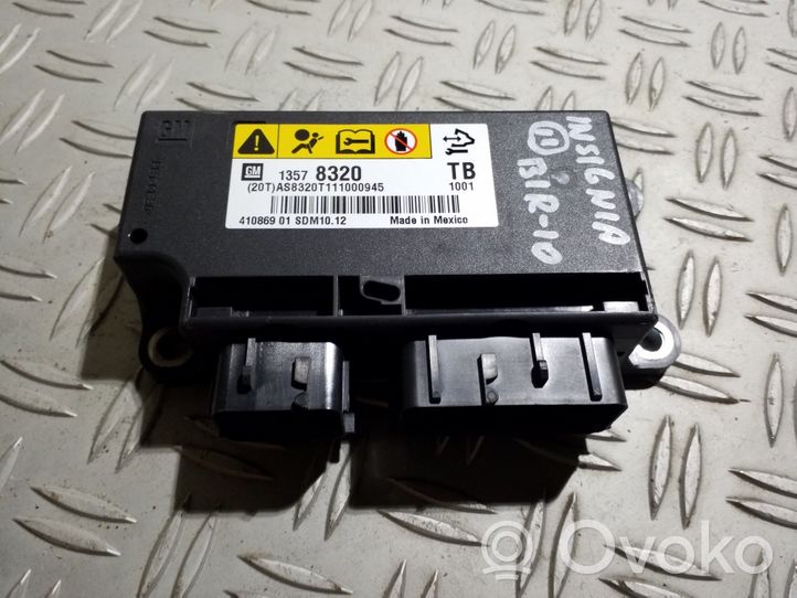 Opel Insignia A Airbag control unit/module 13578320