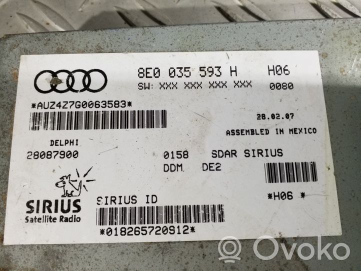 Audi A3 S3 8P Kiti valdymo blokai/ moduliai 8E0035593H