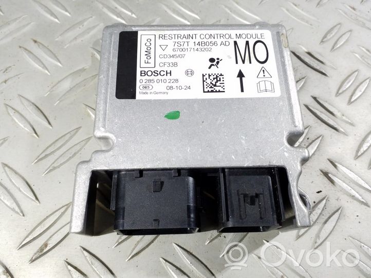 Ford Mondeo MK IV Airbag control unit/module 0285010228