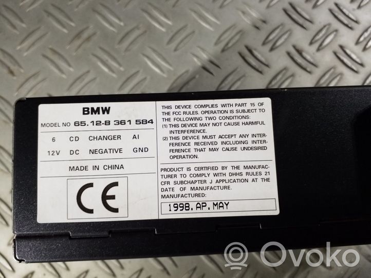 BMW 3 E46 Cambiador de CD/DVD 65128361584
