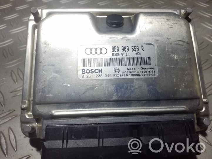 Audi A6 S6 C5 4B Unité de commande, module ECU de moteur 8E0909559R