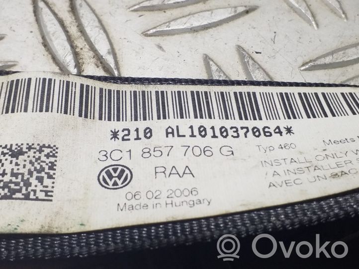 Volkswagen PASSAT B6 Ceinture de sécurité avant 606189700