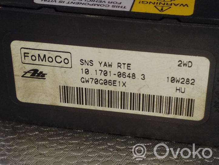 Volvo C30 Capteur de vitesse de lacet d'accélération ESP 10170106483