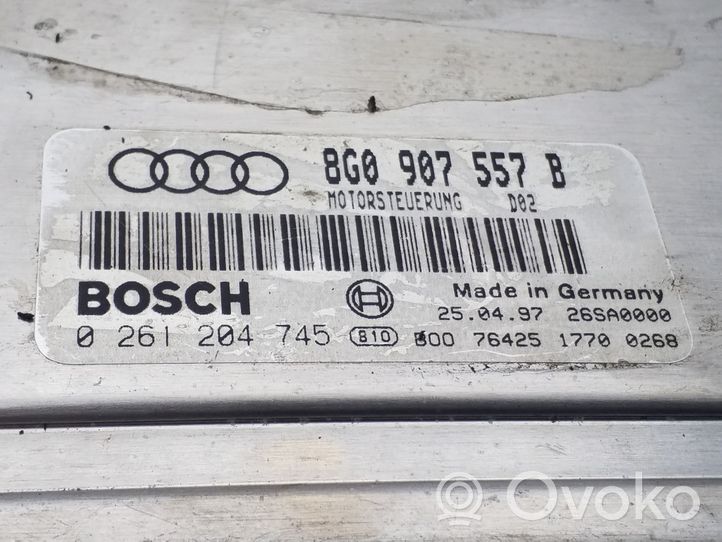 Audi A4 S4 B5 8D Unité de commande, module ECU de moteur 8G0907557B