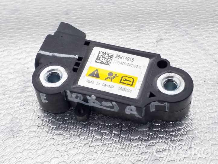 Opel Antara Sensore d’urto/d'impatto apertura airbag 96814915